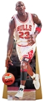 1991-92 Michael Jordan Chicago Bulls Gatorade 33" x 78" Stand Up Display w/ Original Box & Instructions