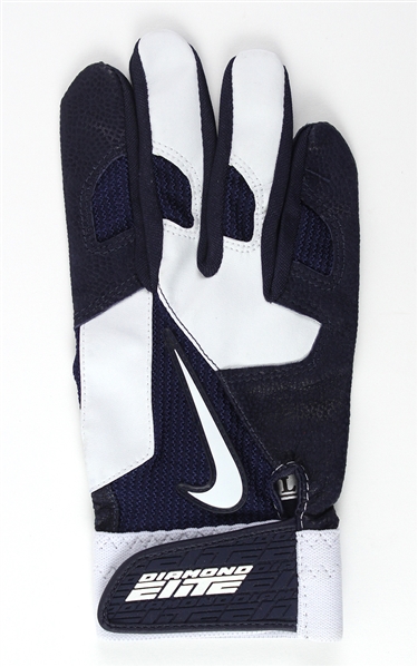 Michael Bourn Game Used & Signed Nike Single Batting Glove, Cleveland Indians / Baltimore Orioles (JSA)