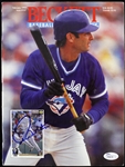 Paul Molitor Cover Photo Signed Vintage 1990s Era Beckett Magazine, Blue Jays / Twins / Brewers *JSA*