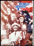 Vintage / Original 1984 World Series Program -- Detroit Tigers World Series Champions