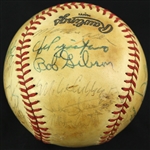 1981 New York Mets Team Signed ONL Feeney Baseball w/ 29 Signatures Including Bob Gibson, Mike Scott, Rusty Staub, Mookie Wilson & More (JSA)