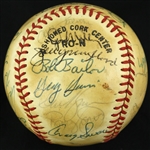 1981 New York Mets Team Signed ONL Feeney Baseball w/ 29 Signatures Including Bob Gibson, Mike Scott, Rusty Staub, Mookie Wilson & More (JSA)