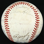 1980 Minnesota Twins Team Signed OAL MacPhail Baseball w/ 27 Signatures Including Roy Smalley, Camilo Pascual, Jerry Koosman, KT Landreaux & More (JSA)