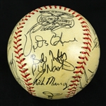 1980 San Francisco Giants Team Signed Baseball w/ 20 Signatures Including Vida Blue, Jack Clark, John Montefusco & More (JSA)
