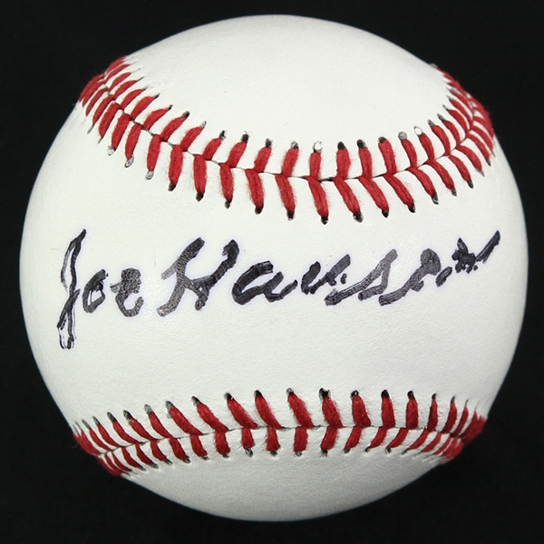 1990s Joe Hauser Philadelphia Athletics Signed Baseball (JSA)