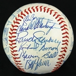 1980 Chicago White Sox Team Signed OAL MacPhail Baseball w/ 28 Signatures Including Tony LaRussa (Clubhouse), Harold Baines, LaMarr Hoyt & More (JSA)