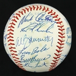 1980 Chicago White Sox Team Signed OAL MacPhail Baseball w/ 28 Signatures Including Tony LaRussa (Clubhouse), Harold Baines, LaMarr Hoyt & More (JSA)