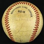 1978 New York Mets Team Signed ONL Feeney Baseball w/ 23 Signatures Including Joe Torre, Pat Zachry, Jerry Koosman, Joel Youngblood & More (JSA)