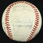 1979 New York Mets Team Signed ONL Feeney Baseball w/ 27 Signatures Including Joe Torre, Mike Scott, Ed Kranepool & More (JSA)