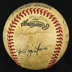 1981 New York Mets Team Signed ONL Feeney Baseball w/ 28 Signatures Including Bob Gibson, Rusty Staub, Mookie Wilson, Mike Scott & More (JSA)