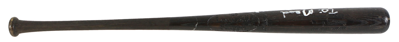 1983 Darryl Strawberry New York Mets Signed Louisville Slugger Professional Model Bat (MEARS LOA/JSA) Rookie of the Year Season