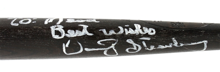 1983 Darryl Strawberry New York Mets Signed Louisville Slugger Professional Model Bat (MEARS LOA/JSA) Rookie of the Year Season