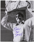 2000s Richard Kiel Jaws James Bond Signed 16" x 20" Photo (JSA)