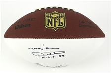 2000's Ken Stabler Mike Ditka Ed Too Tall Jones Multi Signed ONFL Goodell Autograph Football (JSA)
