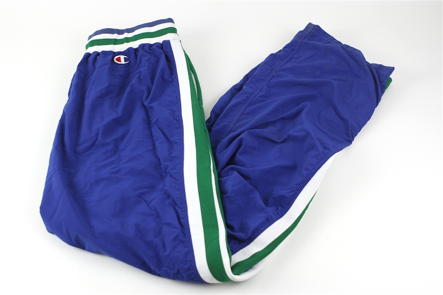 1991-94 Minnesota Timberwolves Game Worn Warm Up Pants (MEARS LOA)