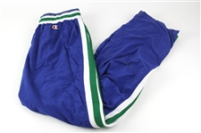 1991-94 Minnesota Timberwolves Game Worn Warm Up Pants (MEARS LOA)