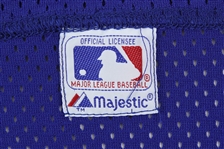 1980's-90's Milwaukee Brewers Apparel Collection - Lot of 2 w/ #16 Batting Practice Jersey & Robin Yount Undershirt (MEARS LOA)