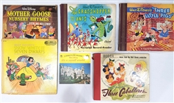 1944-1946 Disney Record Lot (6)