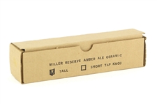 2014 Miller Reserve Amber Ale 100% Barley Draft Beer Tapper