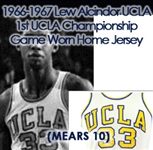 1966-1967 Lew Alcindor UCLA Game Worn Home Jersey (MEARS A10) Direct from the UCLA Team Assistant