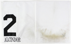 2010 Alcindor Race Horse Race Worn #2 Saddle Cloth (MEARS LOA)