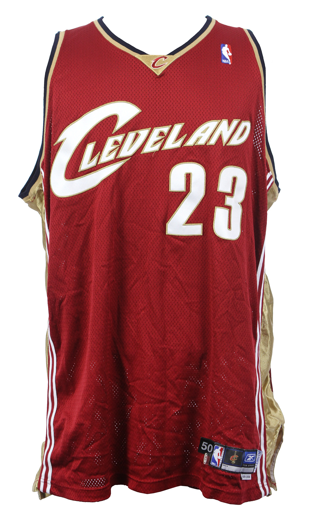 2005-06 LeBron James Game Worn Cleveland Cavaliers Jersey