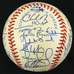 1998 Cleveland Indians Team Signed OAL Baseball (JSA)