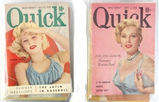 1950-53 Quick Weekly News Magazine Collection - Lot of 118 Issues