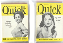 1950-53 Quick Weekly News Magazine Collection - Lot of 118 Issues