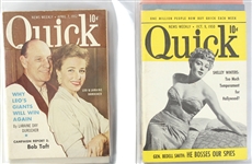1950-53 Quick Weekly News Magazine Collection - Lot of 118 Issues