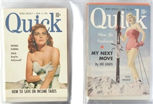 1950-53 Quick Weekly News Magazine Collection - Lot of 118 Issues