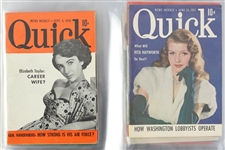 1950-53 Quick Weekly News Magazine Collection - Lot of 118 Issues