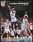 1983-84 North Carolina Tar Heels Carolina Basketball Volume 3 Magazine