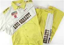 1980s Levi Garrett Race Worn Pit Uniform w/ Shirt & Pants (MEARS LOA)