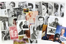 1960s-90s Hollywood & Sports Signed Collection - Lot of 73 w/ Billie Jean King, Danny DeVito, Andre Agassi, Richard Roundtree & More (JSA)