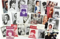 1960's-90's Hollywood & Sports Signed Collection - Lot of 73 w/ Billie Jean King, Danny DeVito, Andre Agassi, Richard Roundtree & More (JSA)