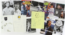 1960's-90's Hollywood & Sports Signed Collection - Lot of 73 w/ Billie Jean King, Danny DeVito, Andre Agassi, Richard Roundtree & More (JSA)