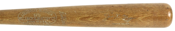 1946 Joe DiMaggio New York Yankees H&B Louisville Slugger Professional Model Team Index Bat (MEARS A8 & PSA/DNA)