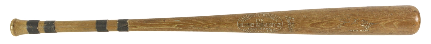 1946 Joe DiMaggio New York Yankees H&B Louisville Slugger Professional Model Team Index Bat (MEARS A8 & PSA/DNA)