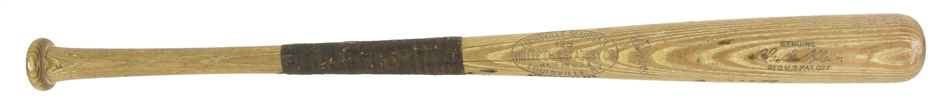 1943-49 Chuck Klein Philadelphia Phillies H&B Louisivlle Slugger Professional Model Team Index Bat (MEARS A5 & PSA/DNA)