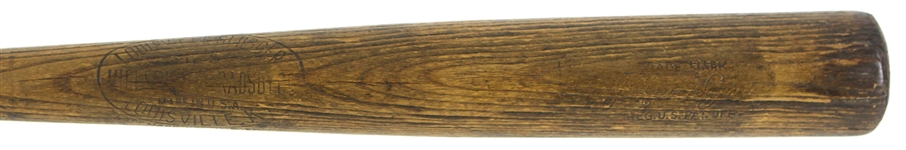 1921-31 Honus Wagner Post Career H&B Louisville Slugger Professional Model Bat (MEARS A5.5 & PSA/DNA)