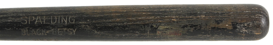 1916-20 Spalding Black Betsy Store Model Bat (MEARS LOA & PSA/DNA)