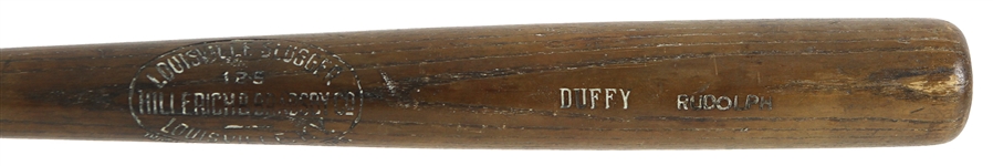 1918 Dick Rudolph/Hugh Duffy Boston Braves H&B Louisville Slugger Professional Model Bat (MEARS A10)