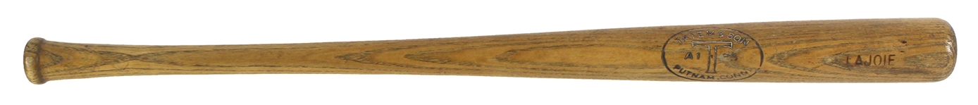1900's-10's Napoleon Lajoie Cleveland Naps Tatem & Son Bat (MEARS LOA)