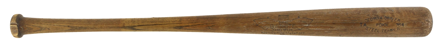 1930-1938 Jimmy Foxx Burke Batrite Professional Model / Pro Stock Bat (MEARS A4.5 / PSA/DNA Hologram)