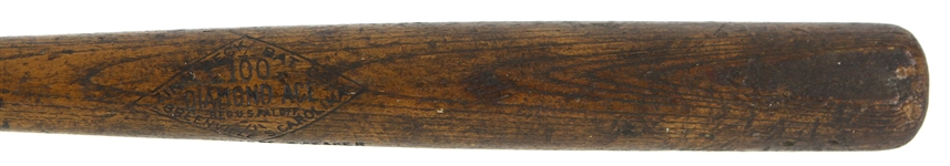 1925-28 circa Tris Speaker Zinn Beck Professional Model Bat (MEARS A7.5) “With Taped Handle”