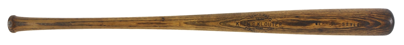 1930's Lou Gehrig New York Yankees Kren's Klouter Model Bat (MEARS Authentic & PSA/DNA) Post-H&B Lawsuit