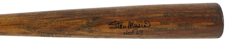 1944-49 Stan Musial St. Louis Cardinals Signed H&B Louisville Slugger Professional Model Bat (MEARS A6/JSA & PSA/DNA