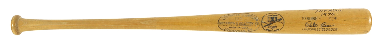 1976 Pete Rose Cincinnati Reds Signed H&B Louisiville Slugger Gift Shop Bat (MEARS A5/JSA)