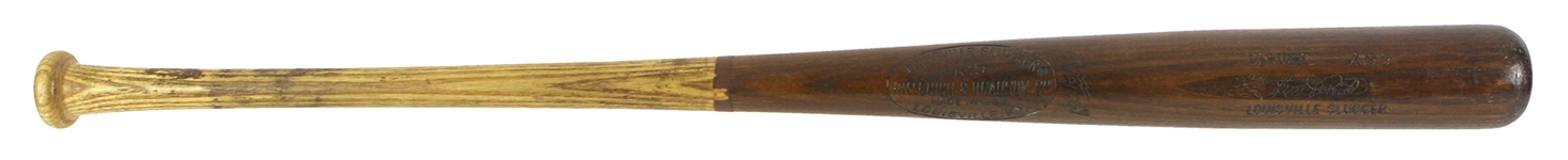 1977-79 Larry Parrish Montreal Expos Signed H&B Louisville Slugger Professional Model Game Used Bat (MEARS LOA/JSA)